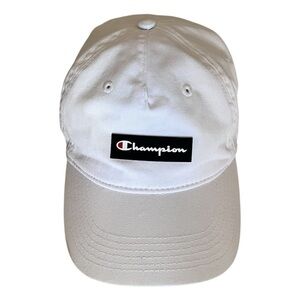 Champion White Baseball Cap